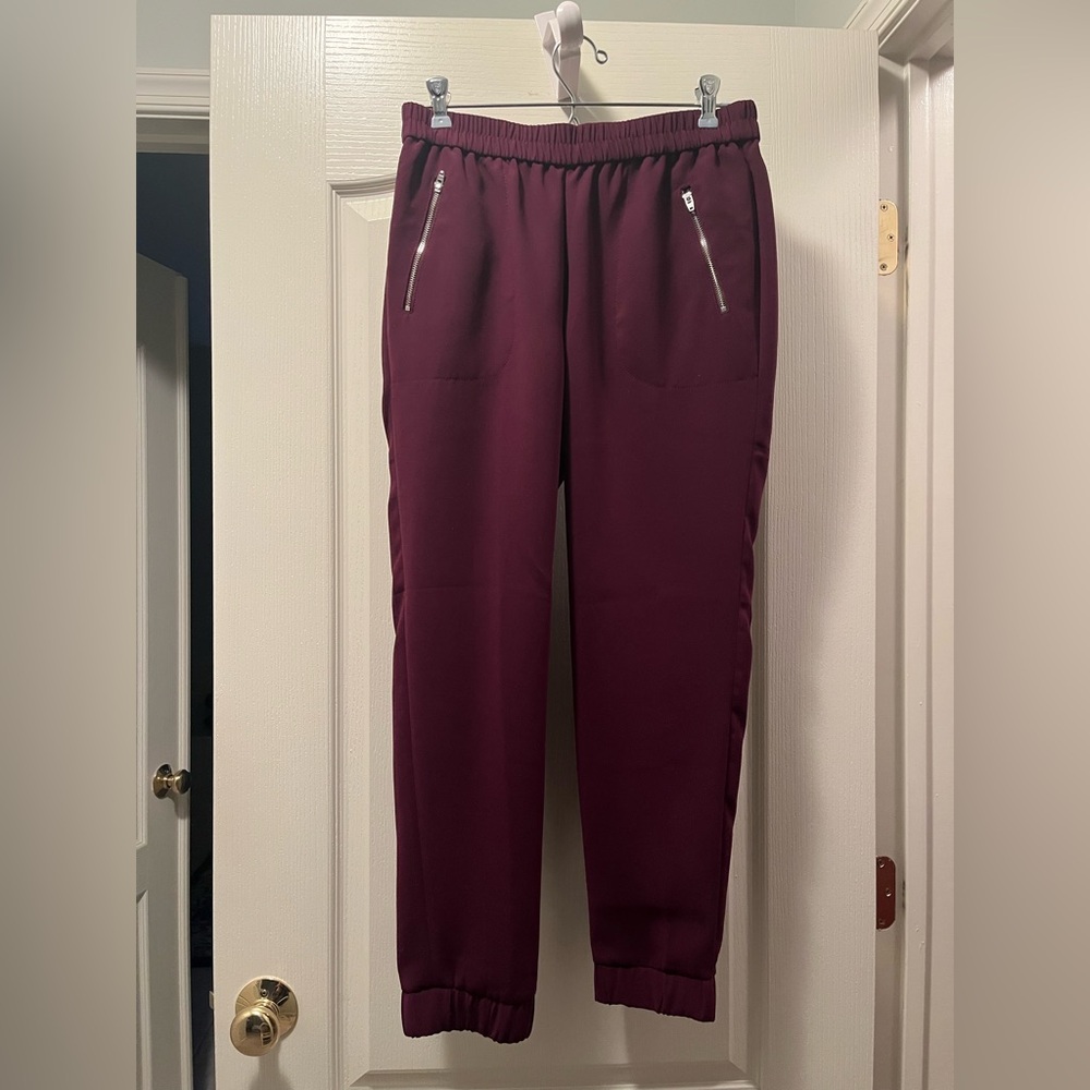 J Crew burgundy Pants